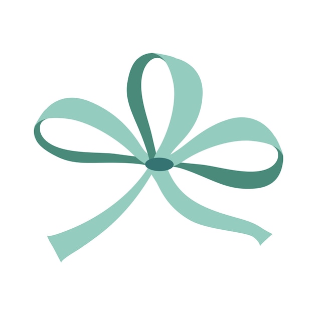 Arco de regalo en estilo plano Concepto para pancartas de invitación tarjetas de regalo saludos o sitio web