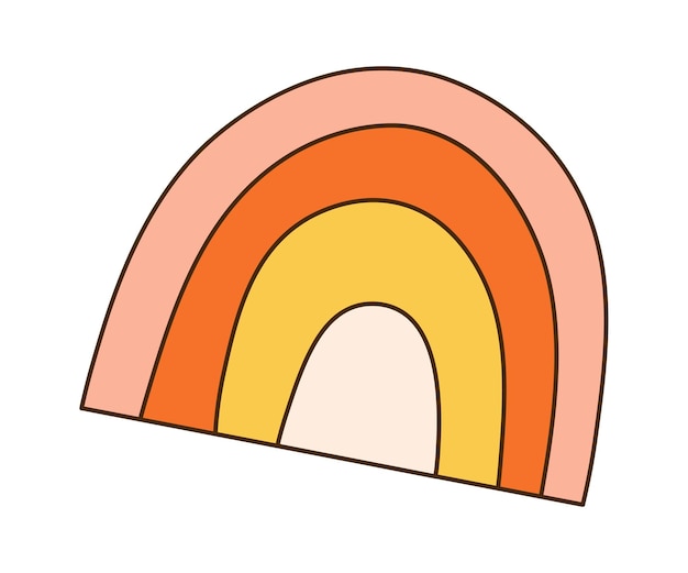 Arco retro maravilloso