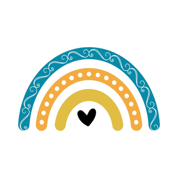 Arcoiris boho