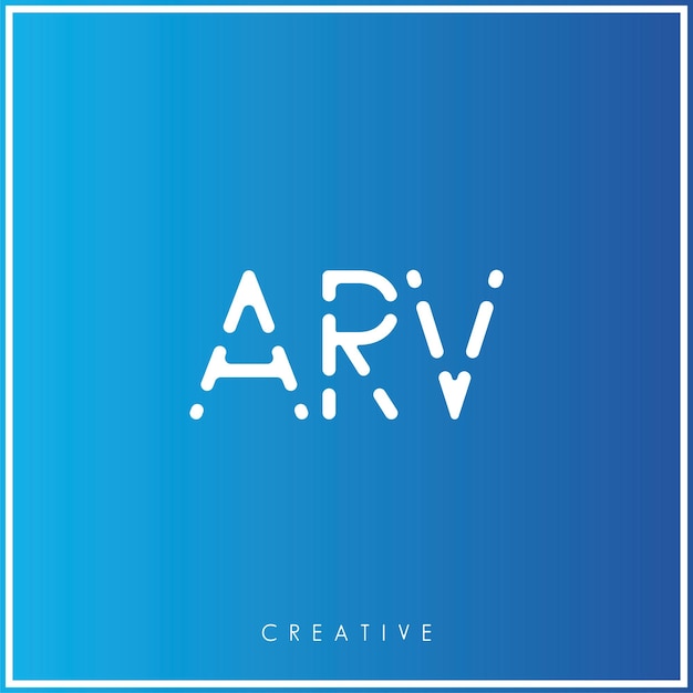 ARCreative Vector Último Diseño de Logotipo Mínimo Último Logotipo Premium Ilustración Vector Monograma