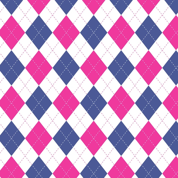 Argyle Patrón para telas impresión prendas textiles papel tapiz y fondos vector sin costuras