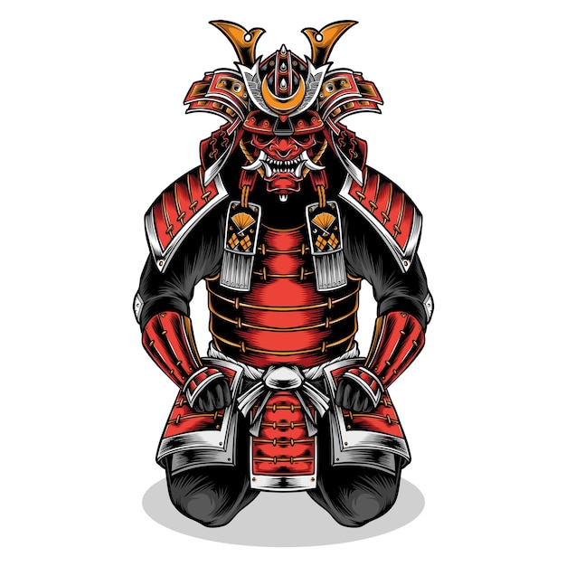 Armadura completa samurái japonesa