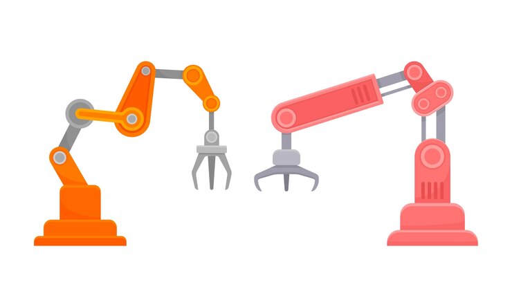 Vector armamento mecánico robótico programable con articulaciones para el conjunto vectorial de operación de ensamblaje industrial