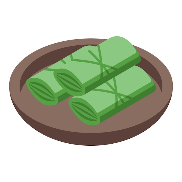 Armenia icono de comida verde vector isométrico Bandera de vacaciones Cultura país