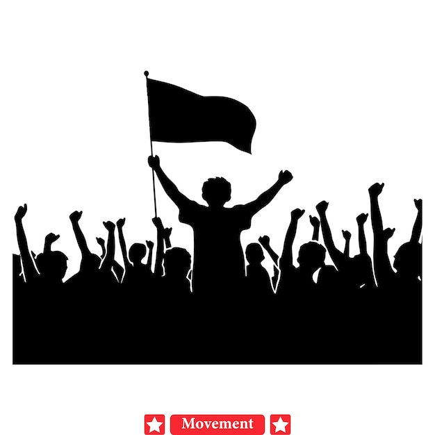 La armonía de los ideales sorprende a los símbolos de los movimientos políticos amplificando la diversidad y la defensa