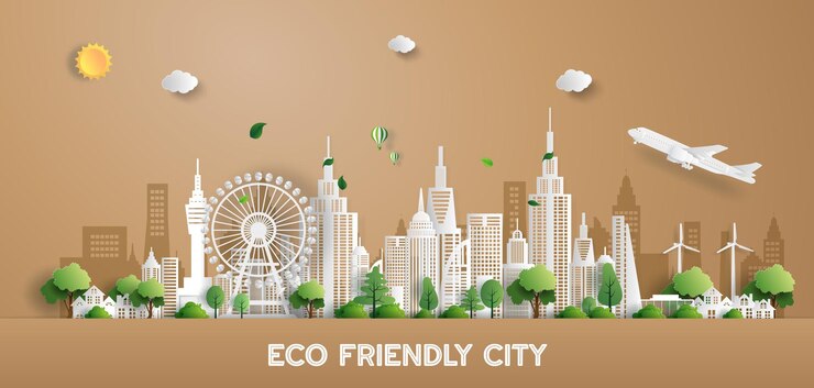 La armonía urbana global fusiona los paisajes urbanos con la vegetación