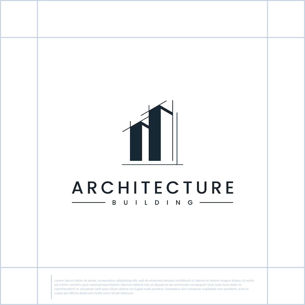 arquitectura de edificios, apartamentos, oficinas, logotipos y inspiración para el diseño