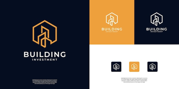 Arquitectura Inspiración para el diseño del logotipo del edificio
