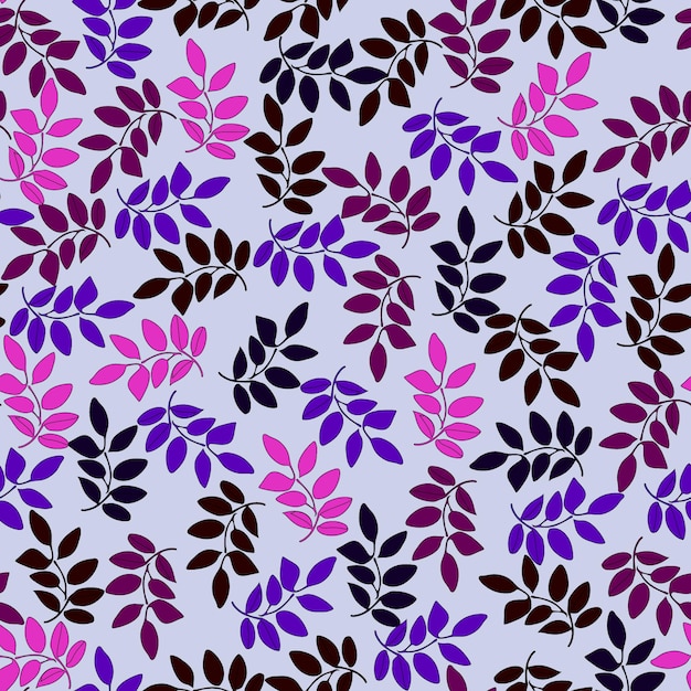 Arreglo floral de hojas púrpuras y magentas