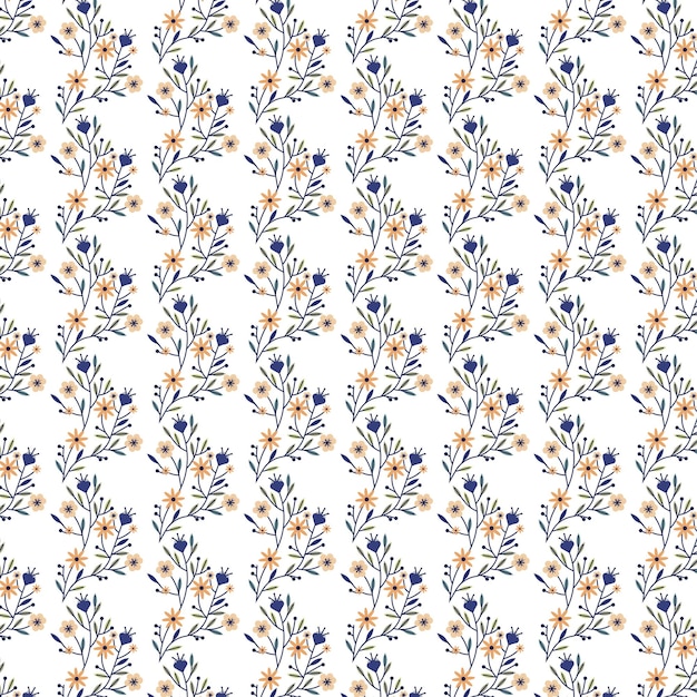 El arreglo floral repite el patrón