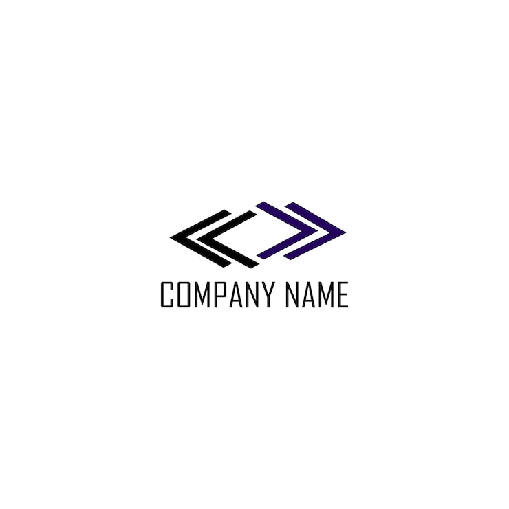 Vector arrow logo
