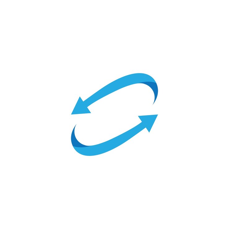 Vector arrow logo