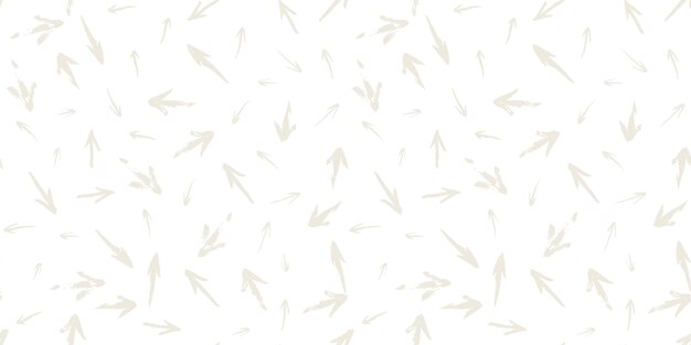Arrows sin costuras patrón abstracto pintado a mano con pincel de tinta