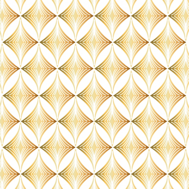 Art deco aislado