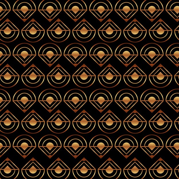 art deco dorado elegante decoración resumen textura patrón