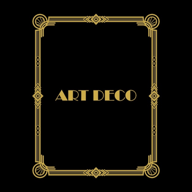 Art deco frame v3