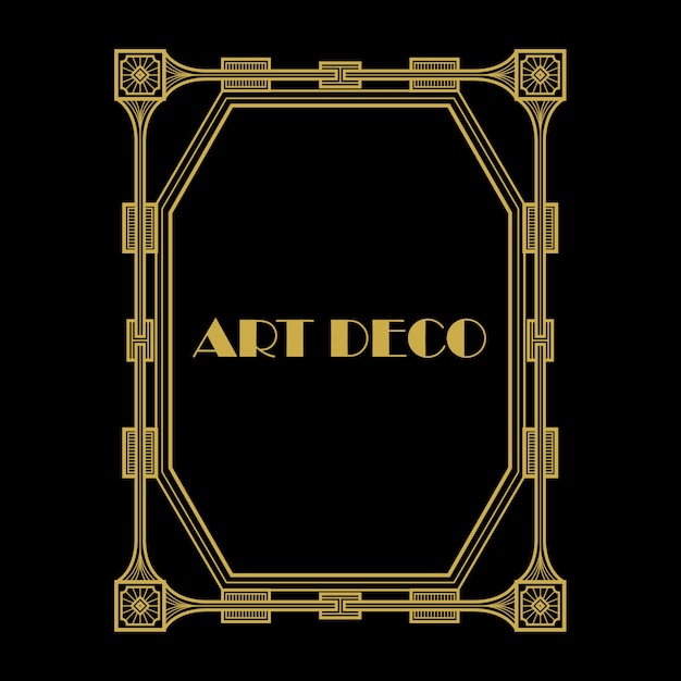ART DECO FRAME V5