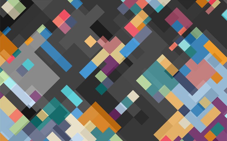 Vector arte abstracto colorido