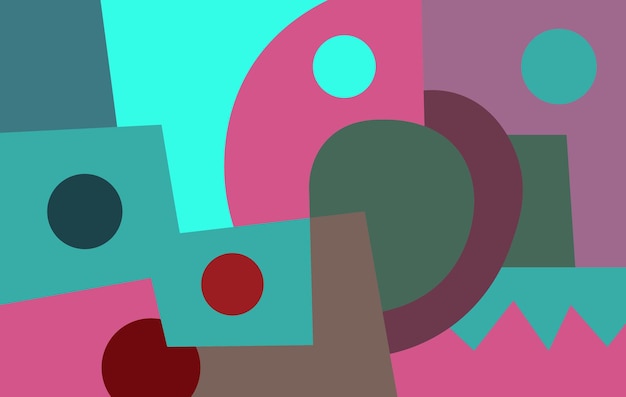 arte abstracto para decoración de paredes