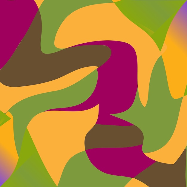Arte abstracto formas amorfas de arte abstracto