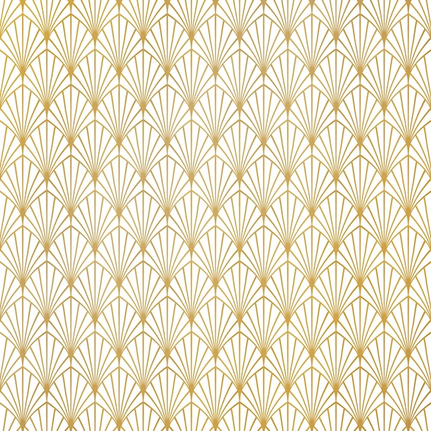 Arte abstracto de oro patrón de decoración de fondo