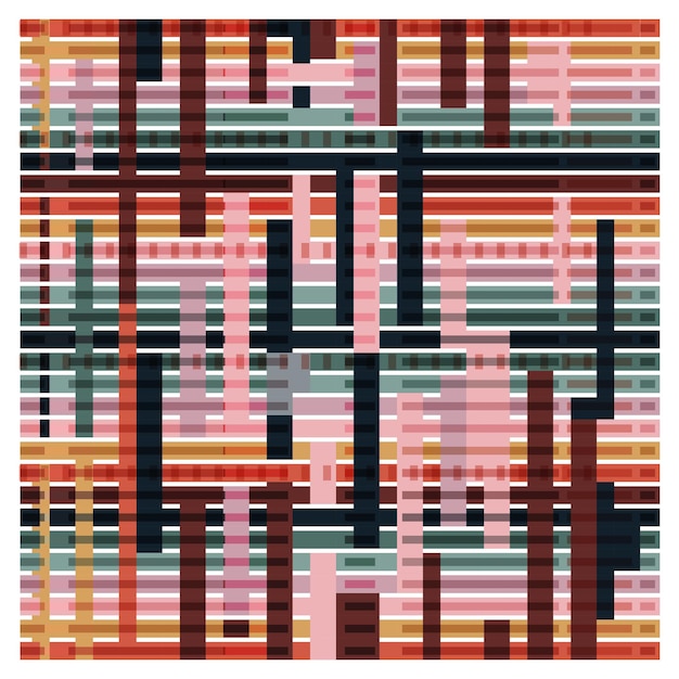 Arte abstracto con patrón sin costuras ambos lados repiten listo para imprimir impresión sin costuras de colores