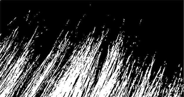 Arte abstracto de la textura de las pinceladas en blanco y negro
