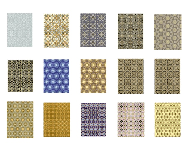 Arte arabesco repetitivo patrón de fondo de forma geométrica