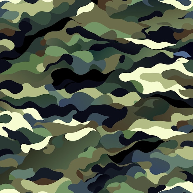 Arte de camuflaje digital en vectores para impresión y uso web