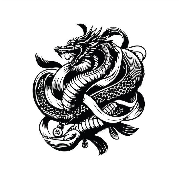 El arte del diseño del dragón