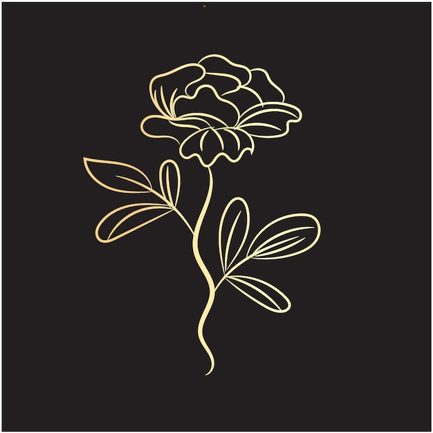 Arte de las flores vectoriales