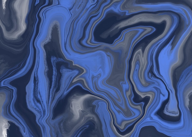 Arte fluido abstracto creativo con efecto de mármol líquido.