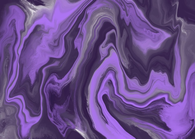 Arte fluido abstracto creativo con efecto de mármol líquido.