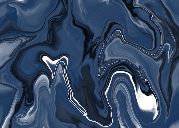 Arte fluido abstracto creativo con efecto de mármol líquido.