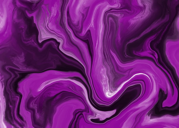 Arte fluido abstracto creativo con efecto de mármol líquido.