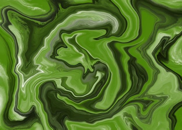 Arte fluido abstracto creativo con efecto de mármol líquido.