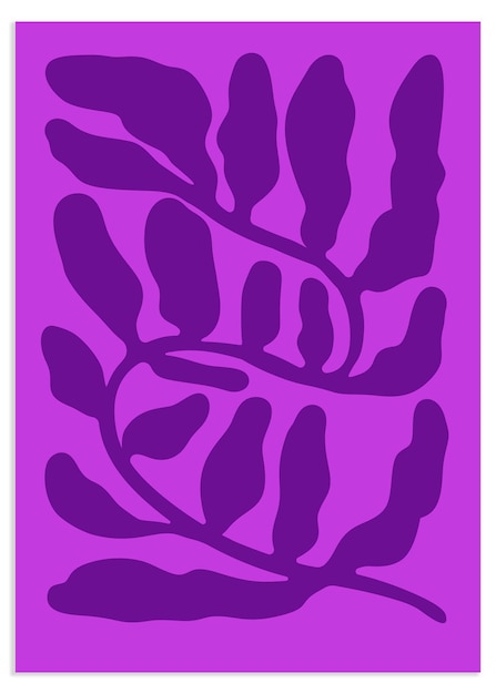 Arte de fondo de Doodle con flores y hojas