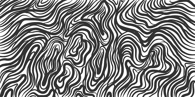 arte de fondo de línea abstracta de vector