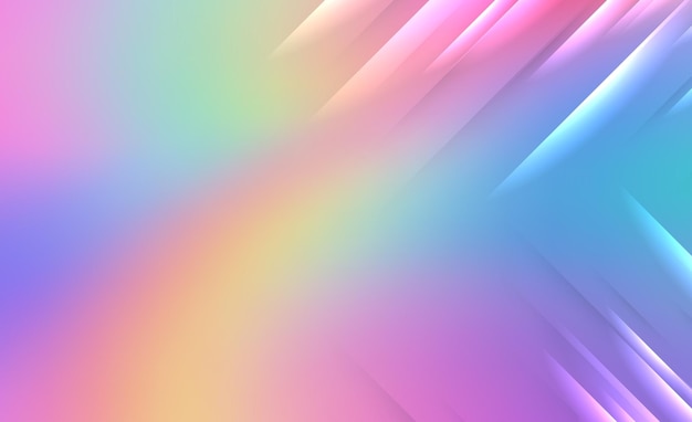 Arte de fondo de transición de gradiente vectorial borroso y colorido