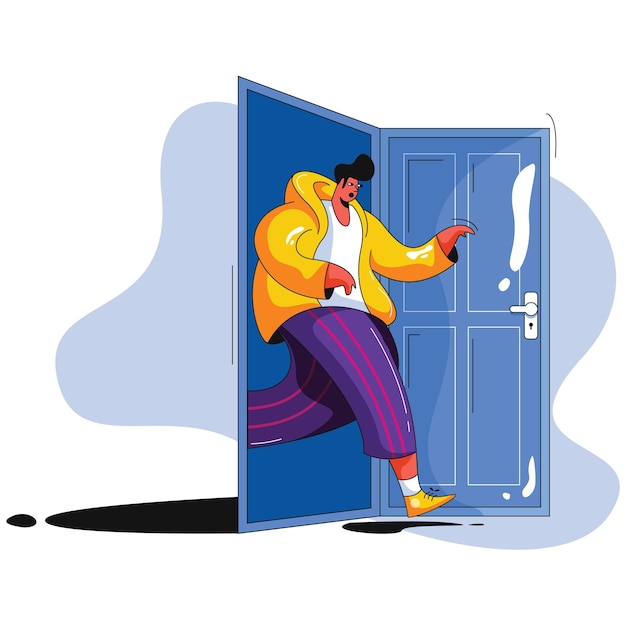 Arte de la ilustración de conceptos de tendencia