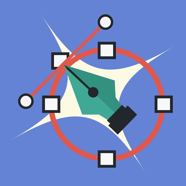 arte ilustración diseño concepto símbolo icono logo focalización estrategia plan negocio objetivo