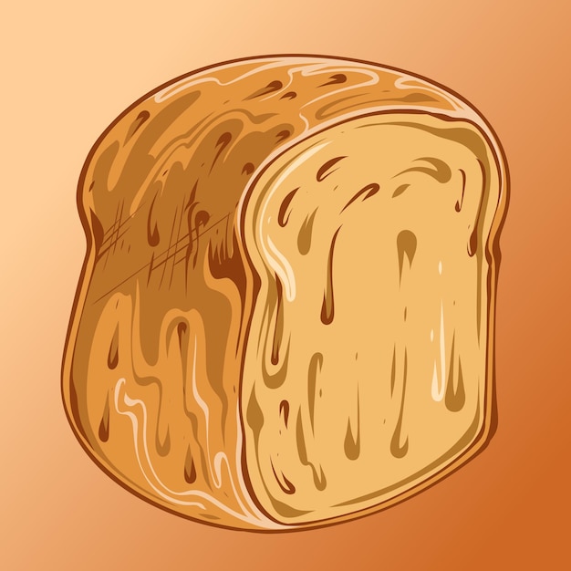 Vector el arte de la ilustración de panadería