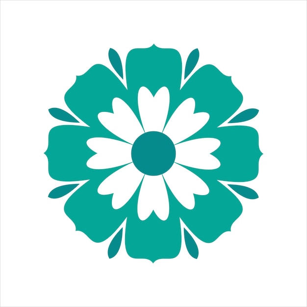 arte ilustración símbolo flores icono diseño de elemento floral