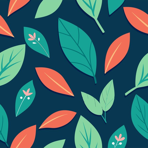 arte y ilustración vectorial de patrones sin costuras botánicos