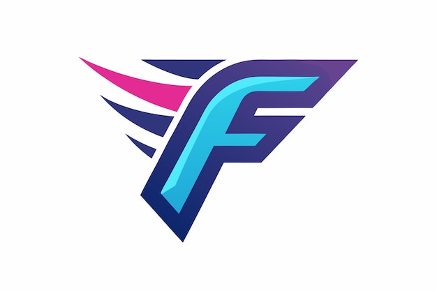 Arte de la letra F diseño de logotipo arte vectorial e ilustración