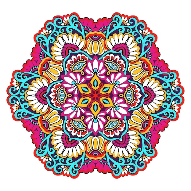 Arte libre de líneas y dibujo a mano arte floral en blanco y negro diseño plano simple vector libre de flores