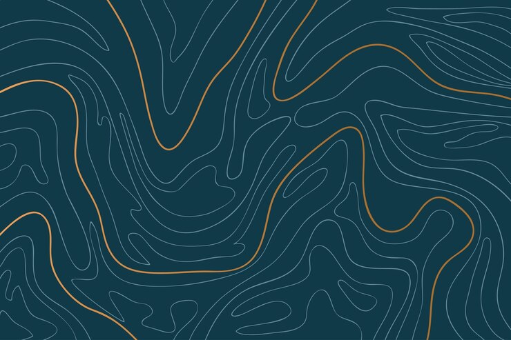 Vector arte de línea abstracto de oro de lujo vector de fondo ilustración de diseño