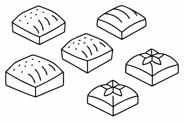 El arte de la línea de Baklava es un diseño tradicional clásico atemporal.