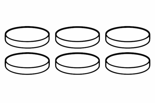 Arte de línea de brazalete dibujo minimalista que destaca el accesorio clásico y refinado