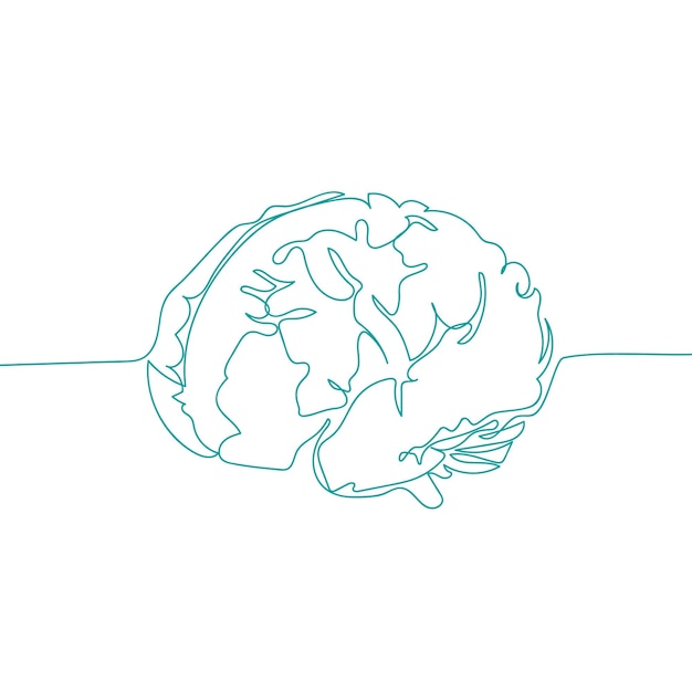Arte de línea cerebral 2